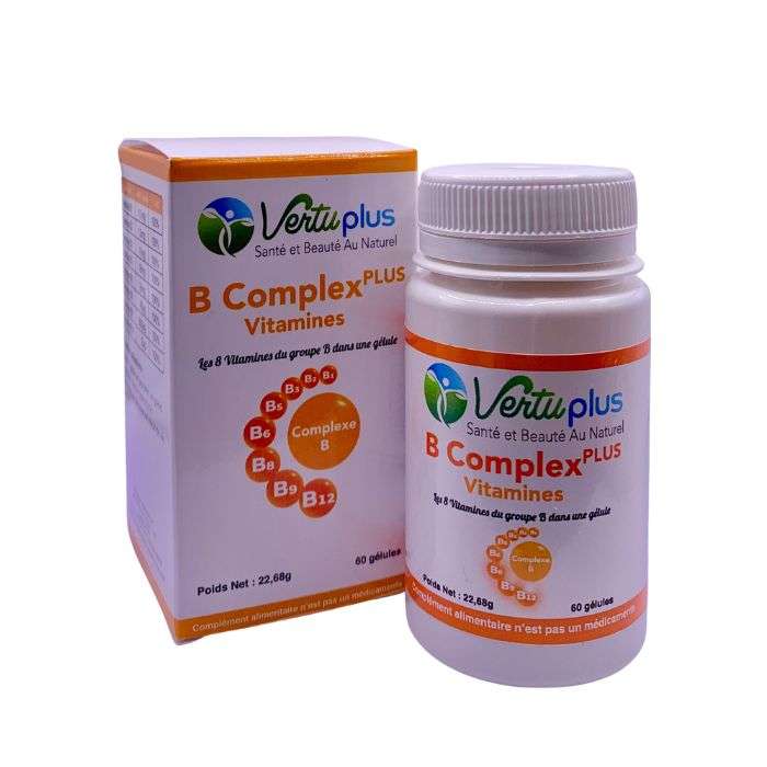 VERTUPLUS B COMPLEX PLUS VITAMINES 60GEL
