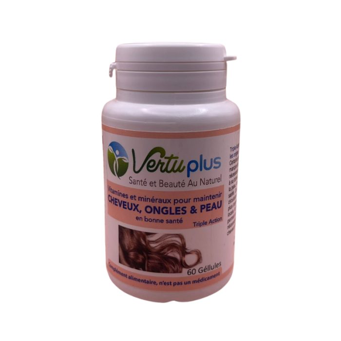 VERTUPLUS CHEVEUX. ONGLE.PEAU