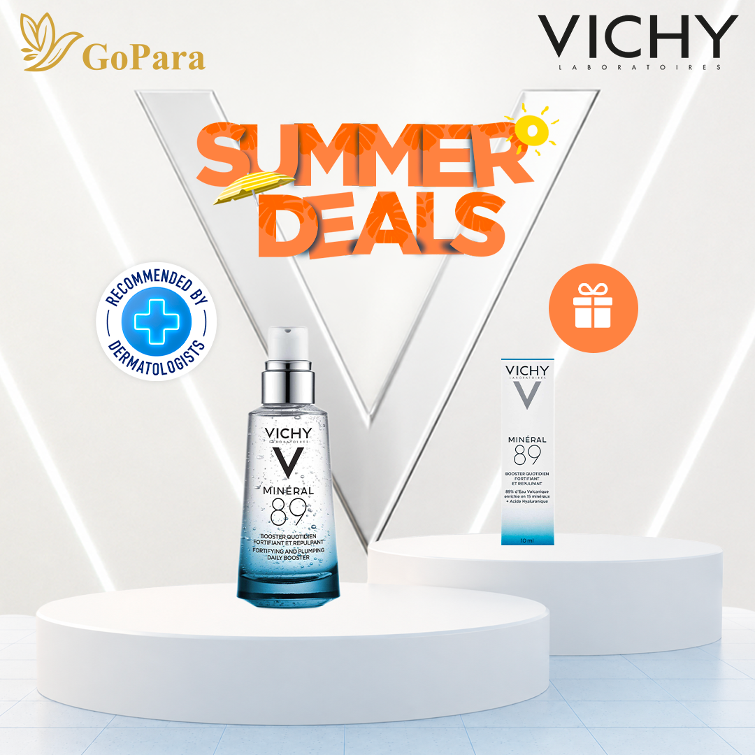 SUMMER DEALS VICHY : Mineral 89 50ml+Mineral 10ml Format Voyage
