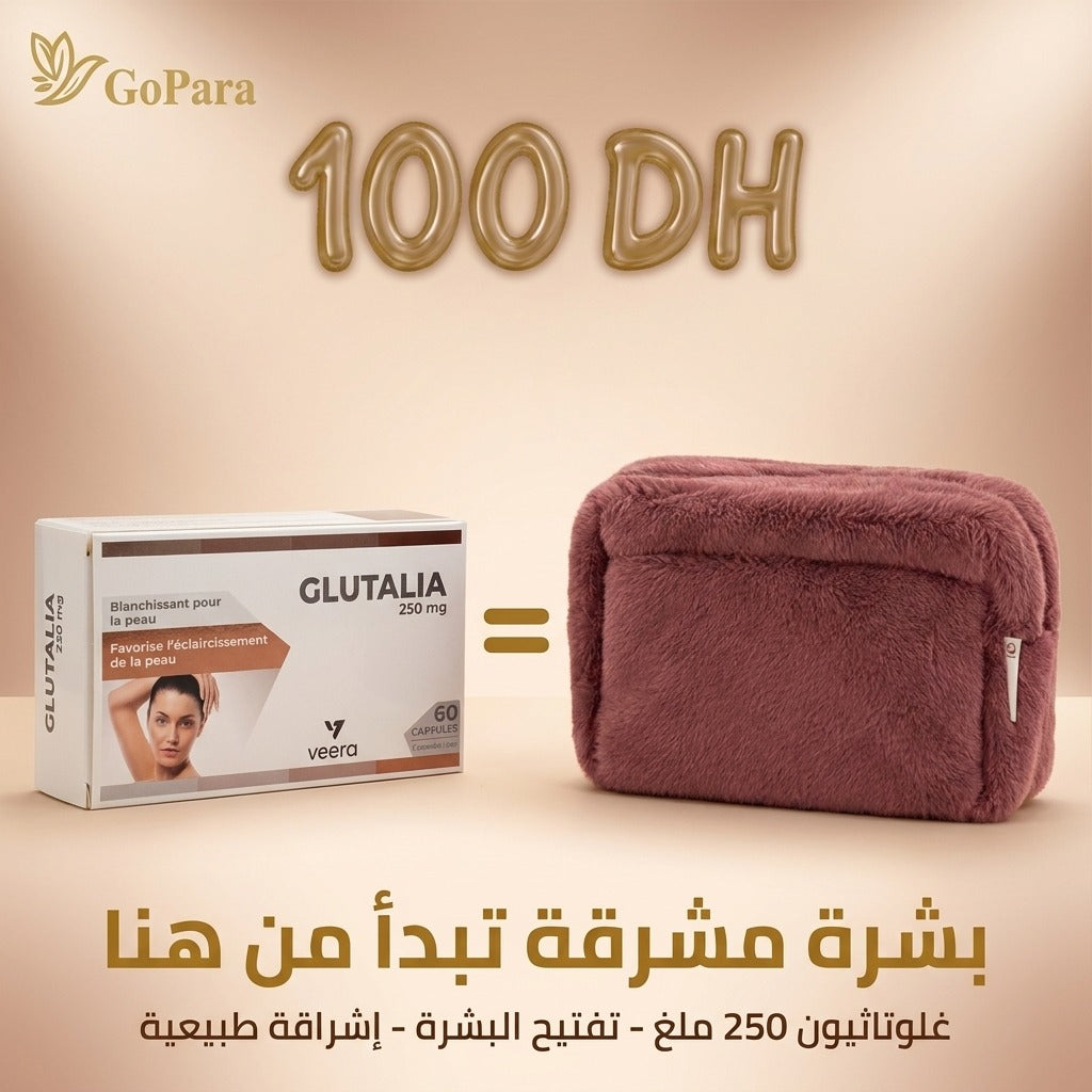 VEERA SANTE GLUTALIA 60 CAPSULES+ trousse offerte