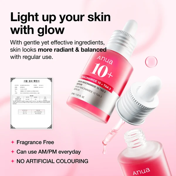 ANUA NIACINAMIDE 10%+TXA 4% SERUM 30ML