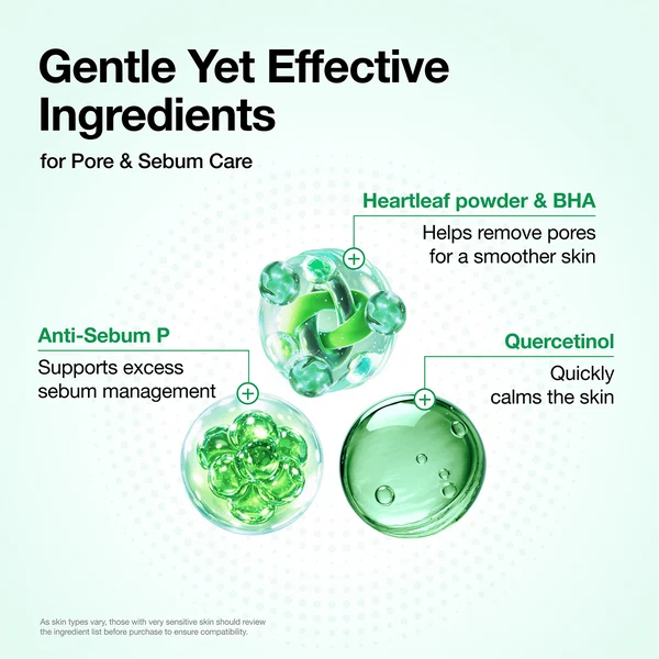HEARTLEAF ǪUERCETINOL CLEANSING FOAM 150ML_GLB