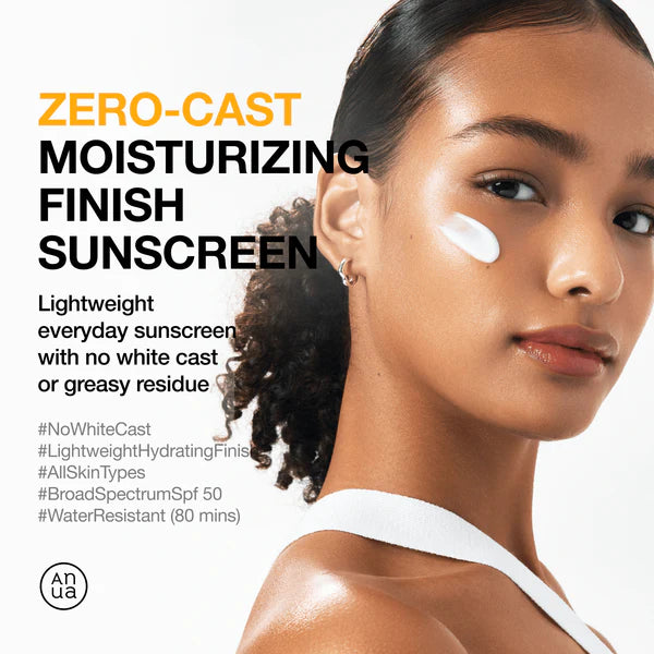 ANUA ZERO-CAST SUNSCREEN SPF50+ 50ML