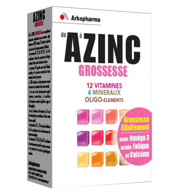 PR - Azinc Grossesse - 30 Comprimés