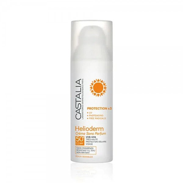 CASTALIA HELIODERM CREME SANS PARFUM SPF50+40ML