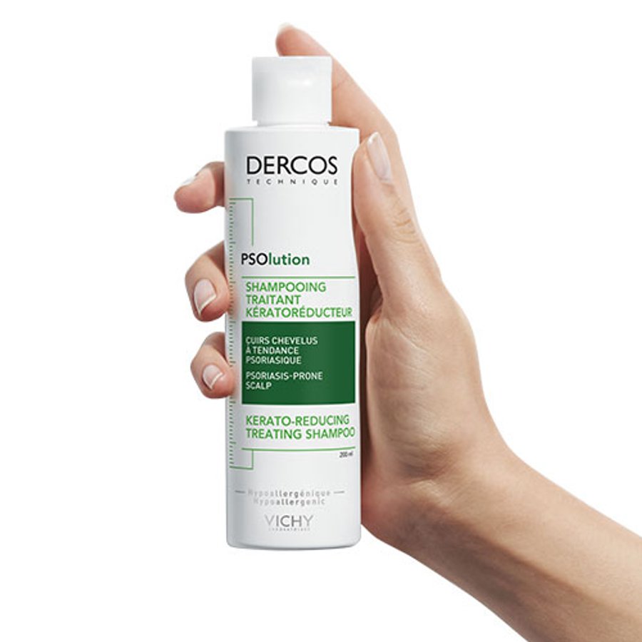 VICHY | DERCOS TECHNIQUE | SHAMPOOING PSOLUTION Pour les cuirs chevelus à tendance psoriasique | 200ml