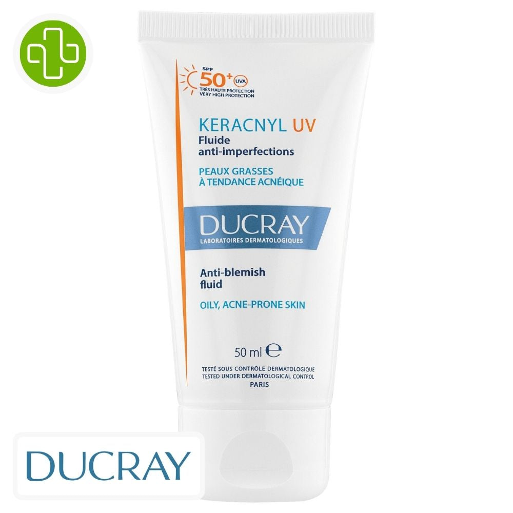 Ducray - Keracnyl UV Fluide Anti-Imperfections SPF50+ | 50ml