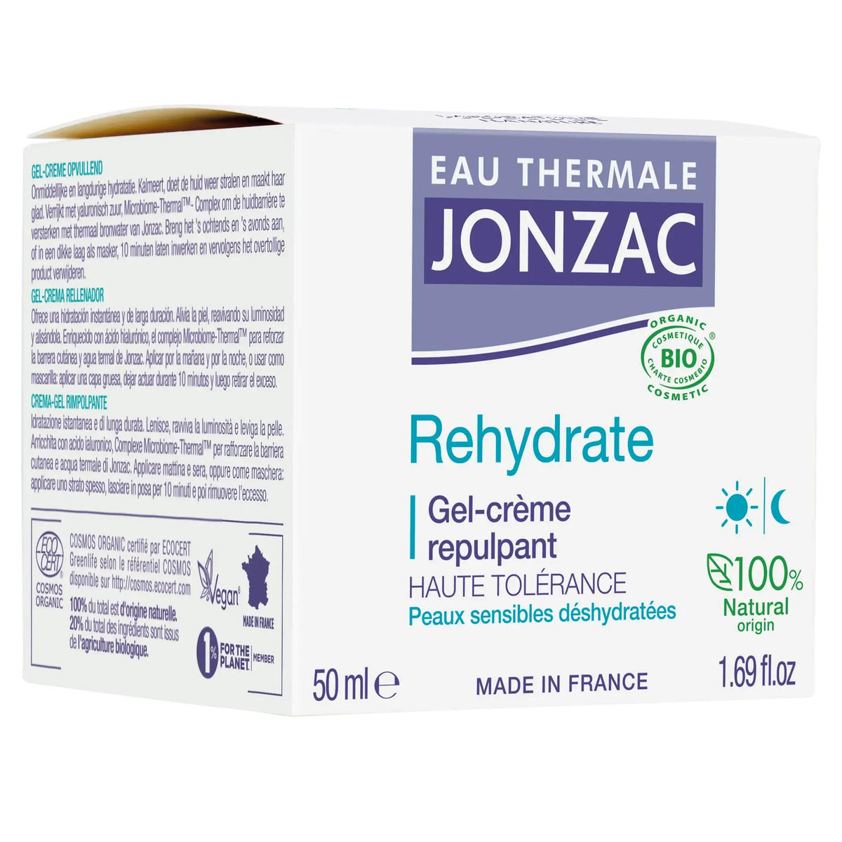 JONZAC REHYDRATE GEL CREME REPULPANT 50ML
