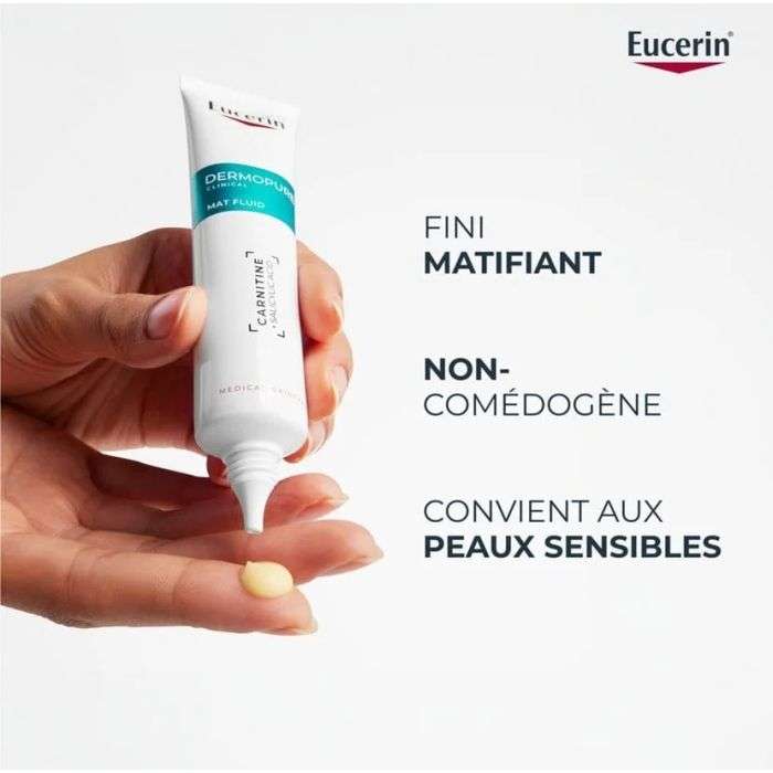 EUCERIN DERMOPURE CLINICAL MAT FLUID 40ML