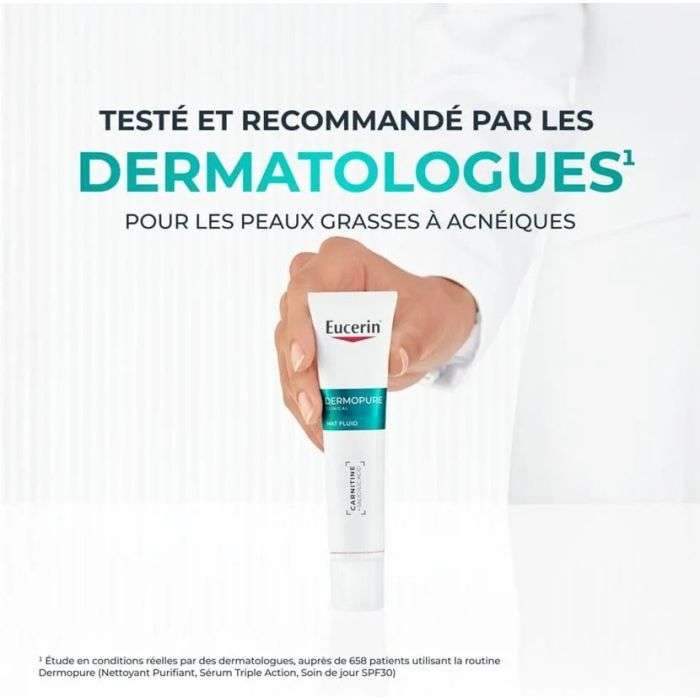 EUCERIN DERMOPURE CLINICAL MAT FLUID 40ML