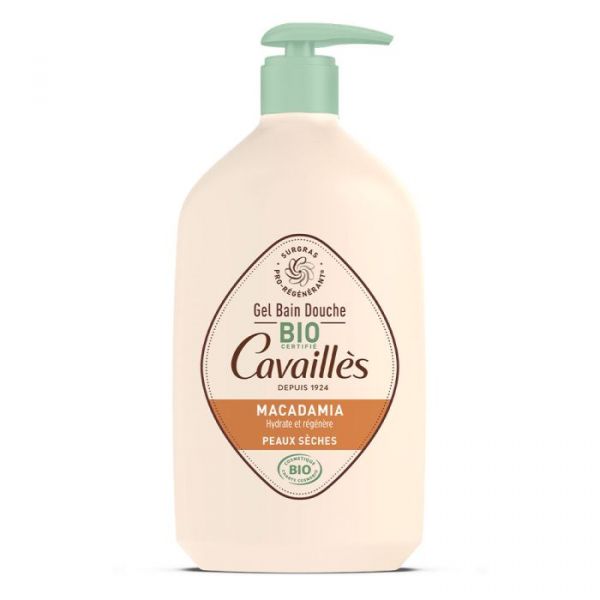 Rogé Cavaillès Gel Bain Douche Huile Macadamia Bio 1 Litre
