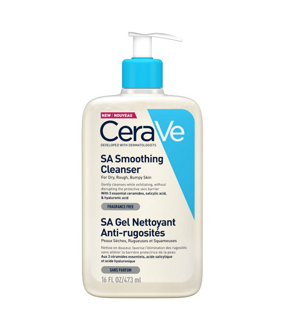CeraVe – SA Gel Nettoyant Anti-Rugosités – 236 ml
