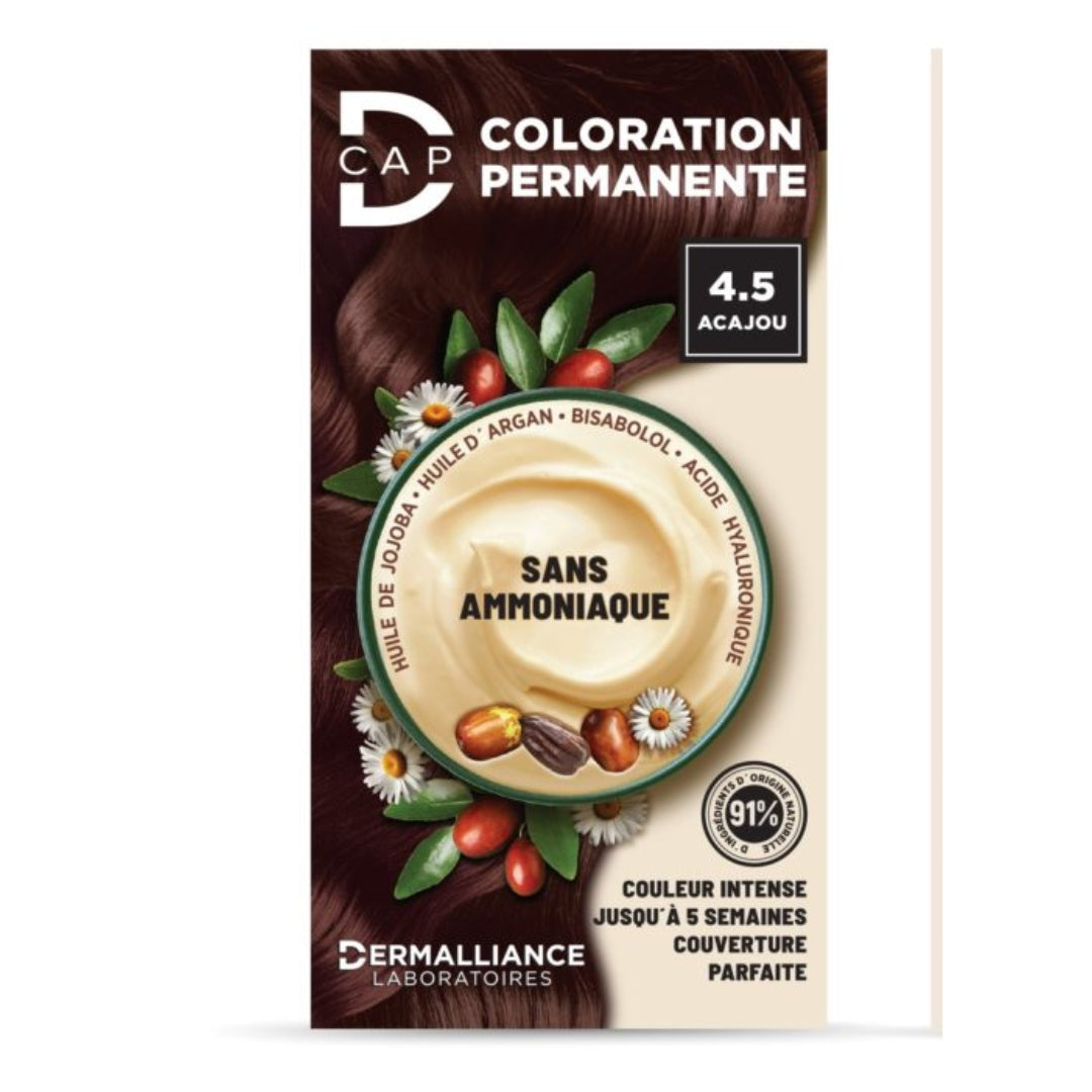 D-CAP COLORATION PERMANENTE # 4.5 ACAJOU