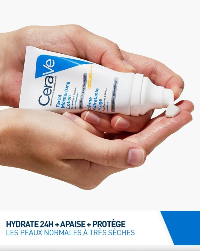CeraVe – Crème Hydratante Visage SPF 30 – 52 ml