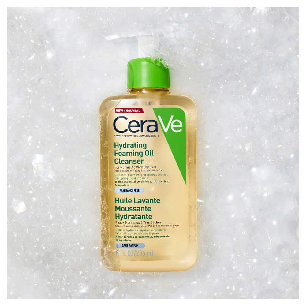 CeraVe – Huile Lavante Moussante Hydratante – 236 ml
