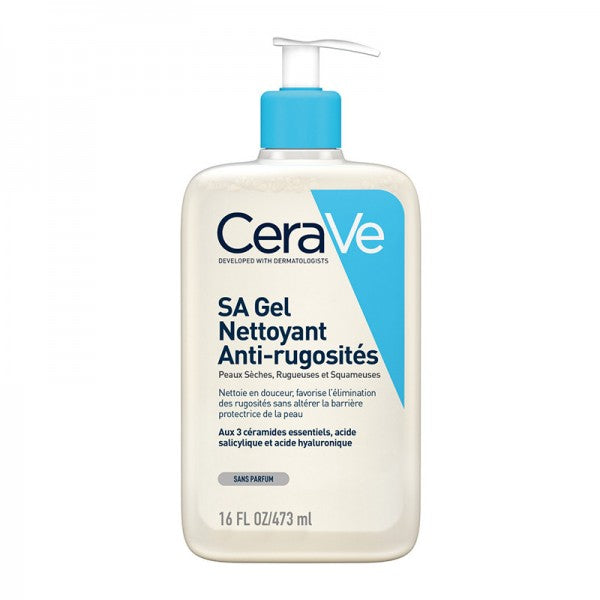 CeraVe – SA Gel Nettoyant Anti-Rugosités – 473 ml