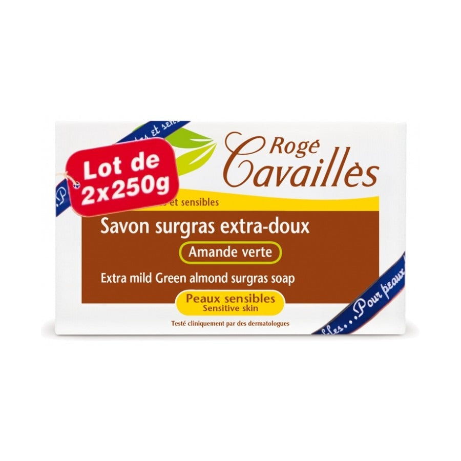 RC SAVON PARFUME AMANDE VERTE 250G X2