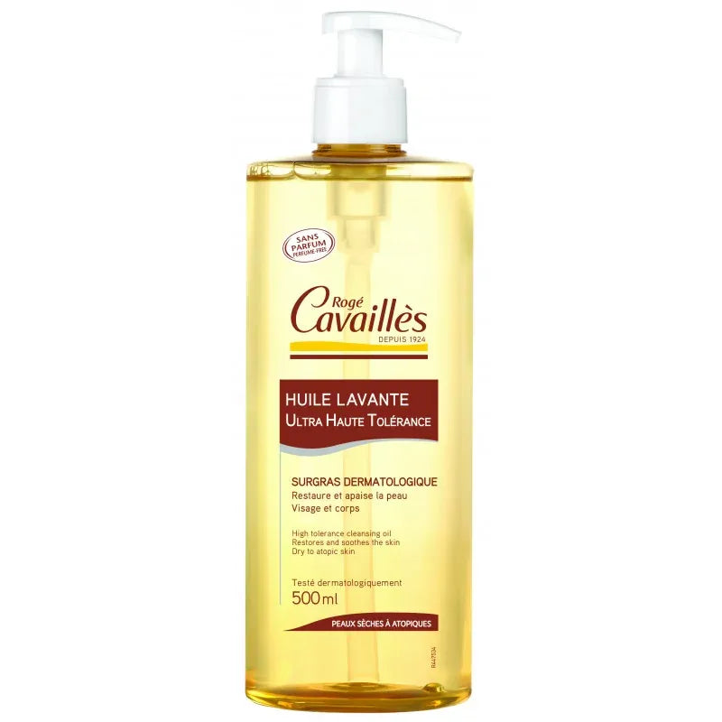 RC DERMO U.H.T HUILE LAVANTE SURGRAS 500ML