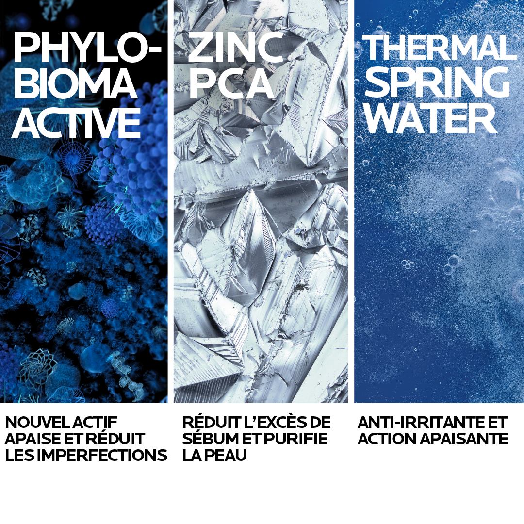 La Roche Posay Effaclar +M Gel Moussant Purifiant Nettoyant | Peaux grasses à tendance acnéique |200ML