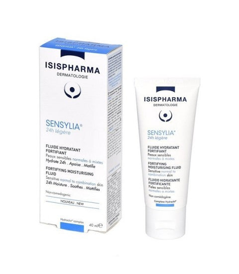 ISIS PHARMA SENSYLIA 24 H LÉGÉRE FLUIDE HYDRATANT FORTIFIANT 40ML