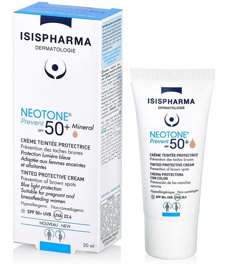 Isispharma Neotone Prevent spf50+ Mineral teintée 30 ml