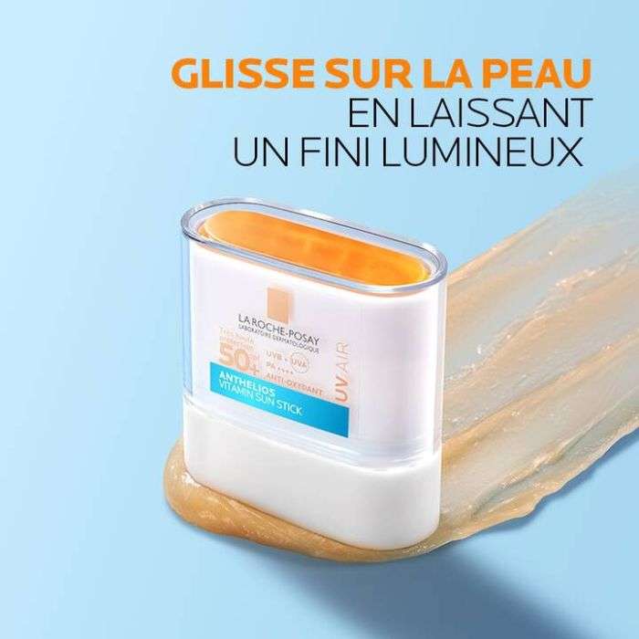 La Roche-Posay Anthelios UVAIR Stick Solaire Vitaminé SPF50+ | Tous types de peaux | 10ml