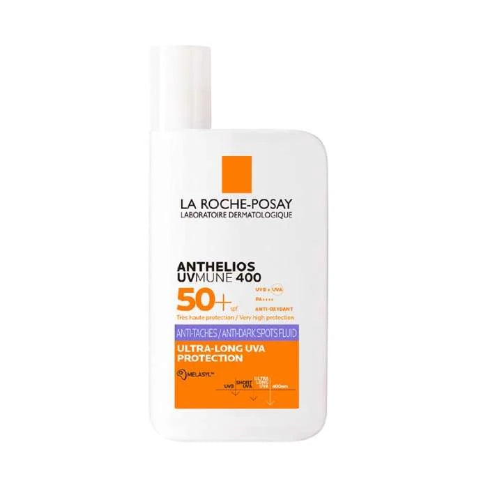 Offre Exclusive – Anthelios Fluide Anti taches Invisible + Eau Thermale 50 ml OFFERT