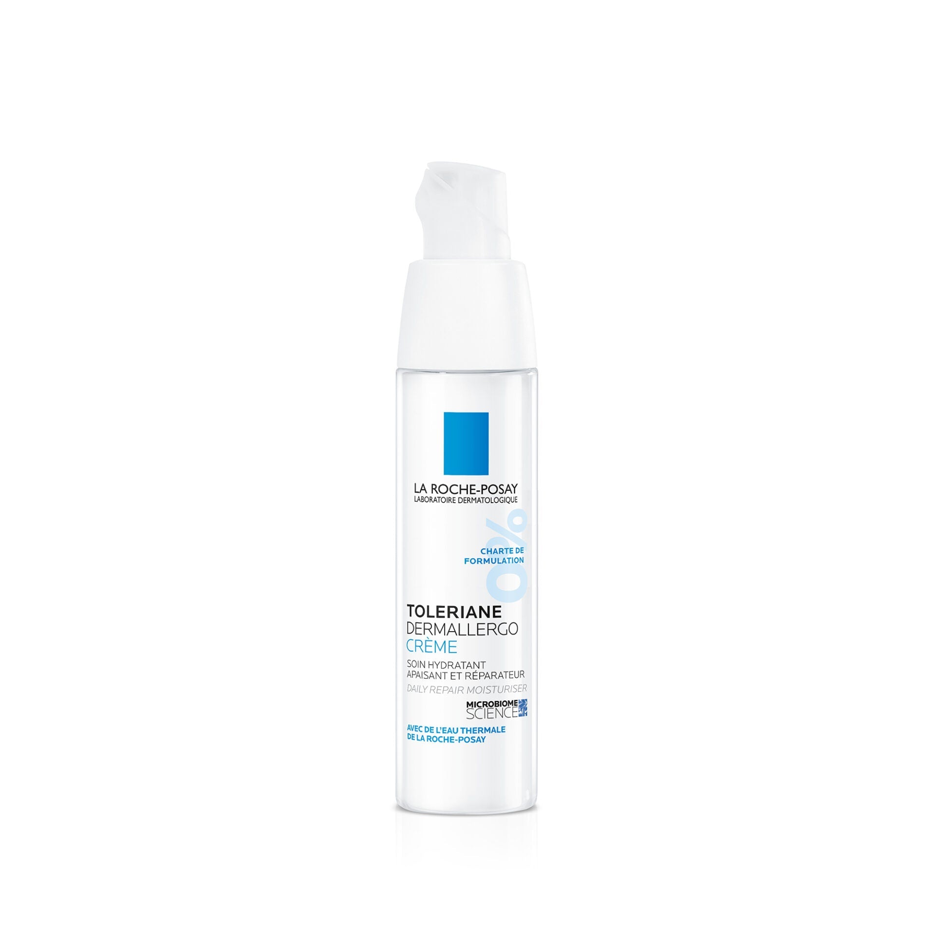 La Roche-Posay Toleriane Dermallergo Crème Apaisante, hydratante et réparatrice | Peau Intolérante, Ultra sensible et Allergique | 40ml