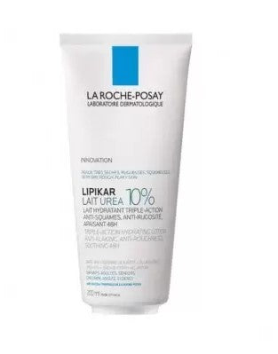 La Roche-Posay Lipikar Lait Urea 10% | Peaux Sèches et Rugueuses | 200ml