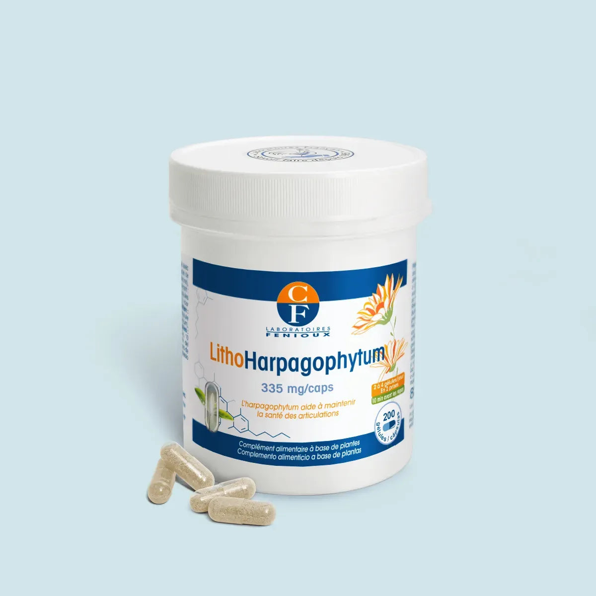 FENIOUX LITHOHARPAGOPHYTUM 335mg