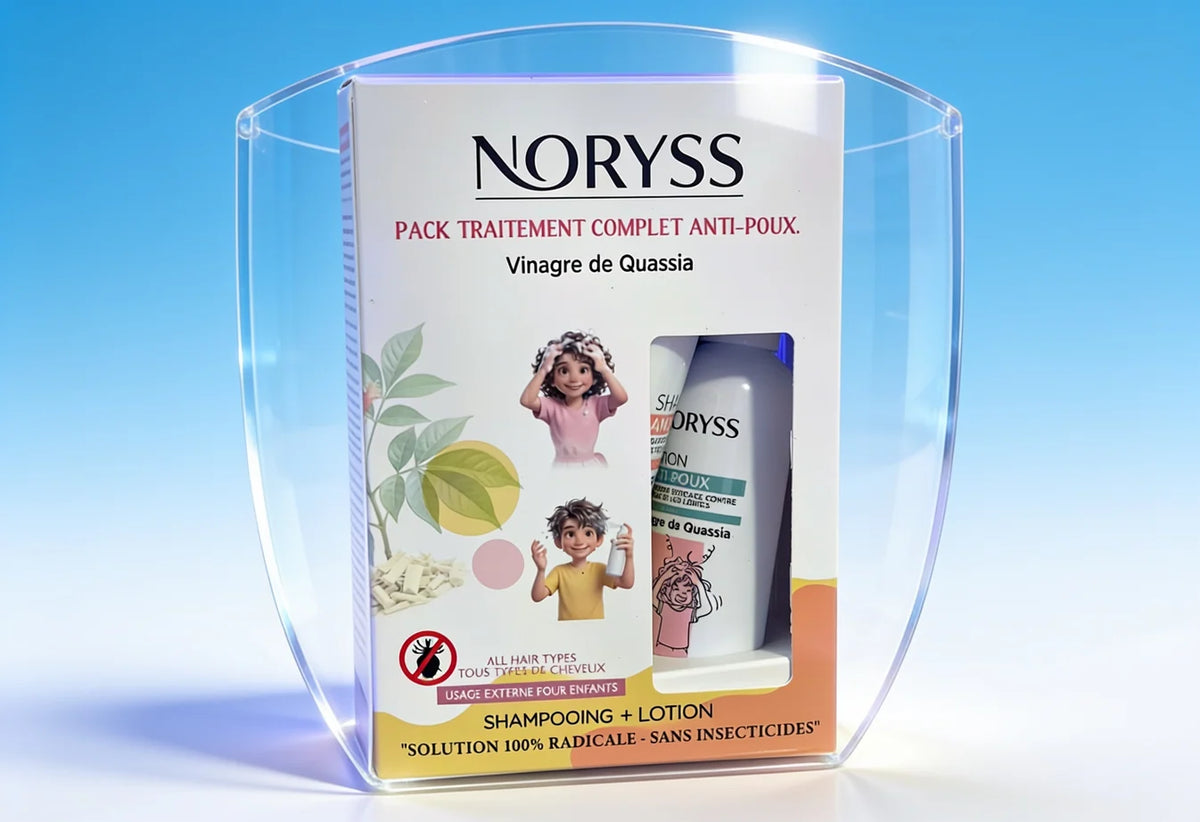 NORYSS PACK TRAITEMENT COMPLET ANTIPOUX (shampoing 200ml+ lotion 100ml)