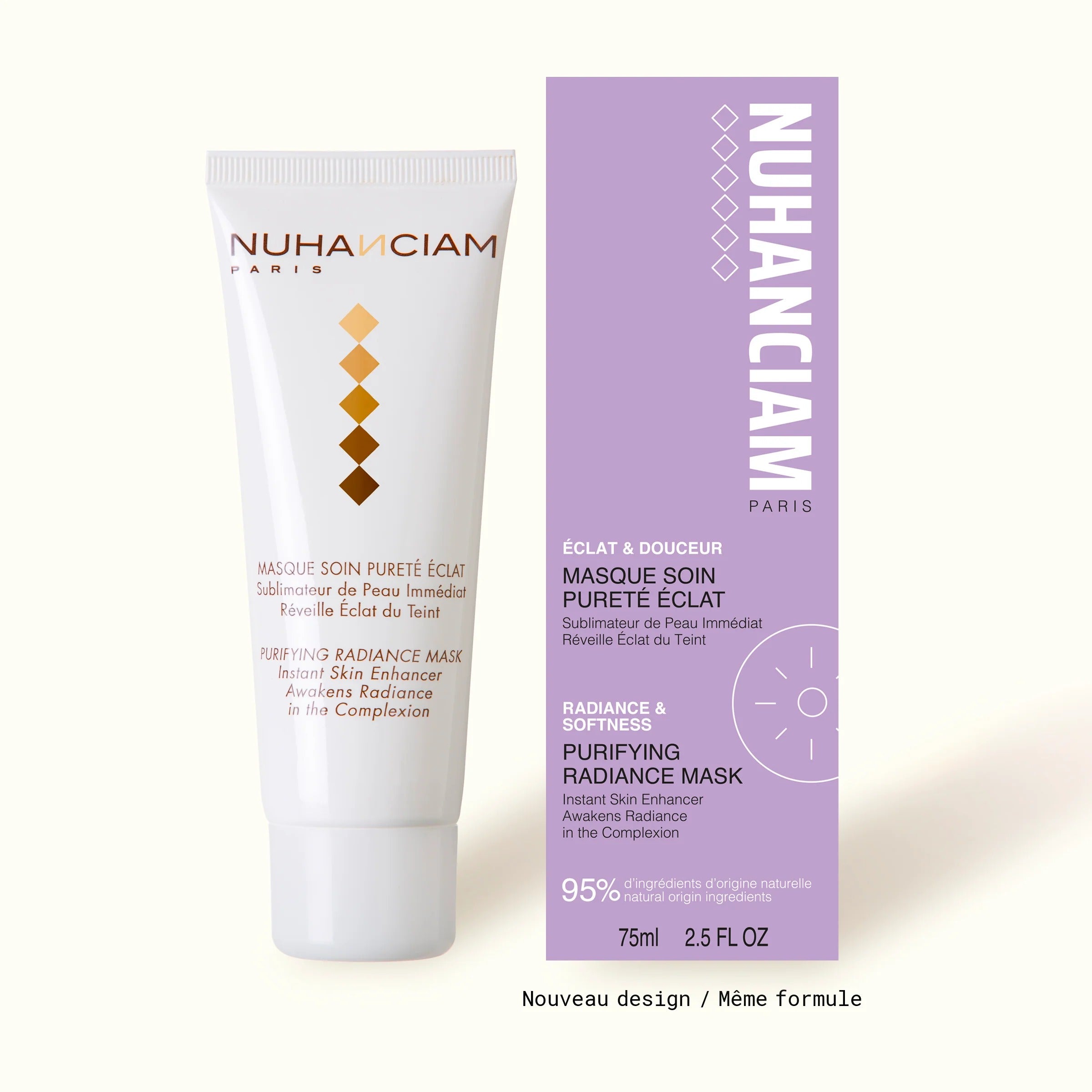 NUHANCIAM Masque Soin Pureté Eclat 75ml