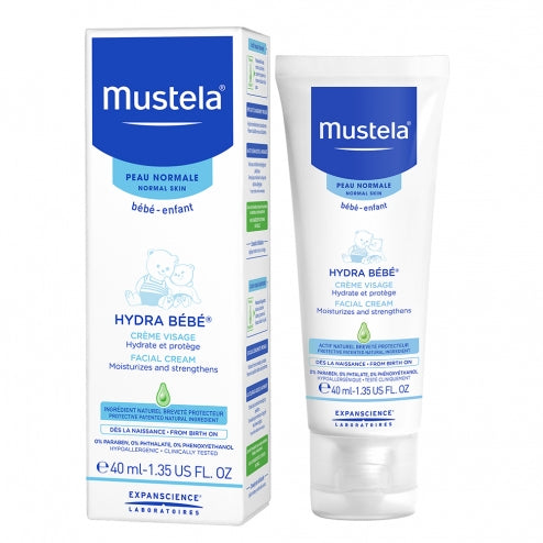 MUSTELA HYDRA BEBE CREME VISAGE 40ML
