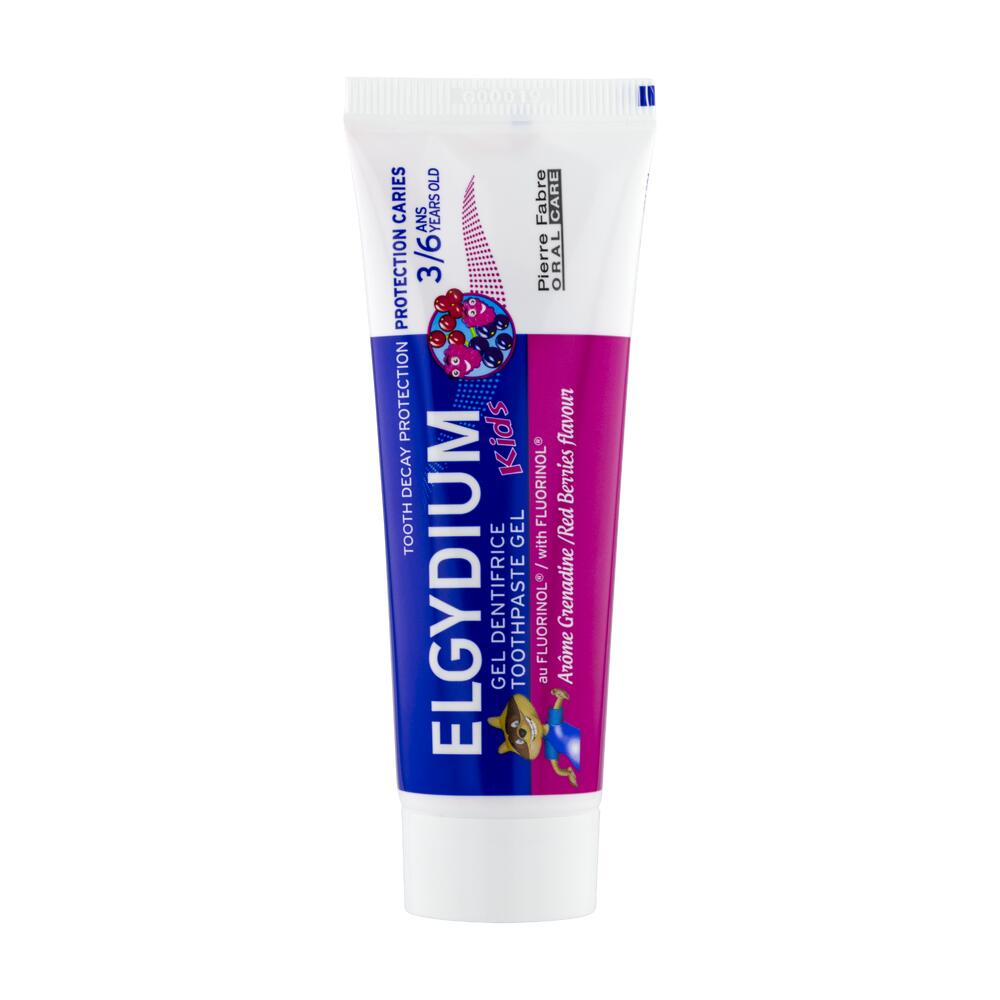 ELGYDIUM Kids Grenadine 3/6 ans - dentifrice enfant
