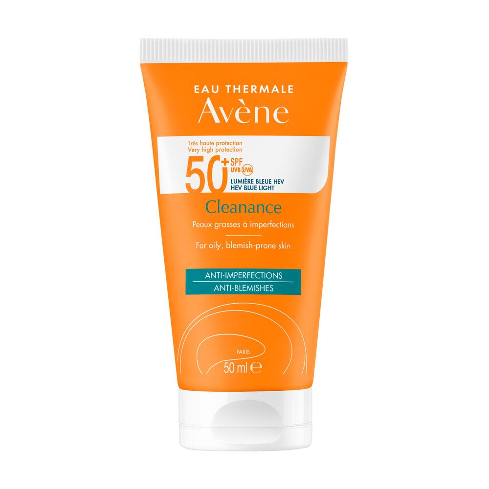 Eau Thermale Avène – Cleanance Solaire SPF 50+ – 50 ml