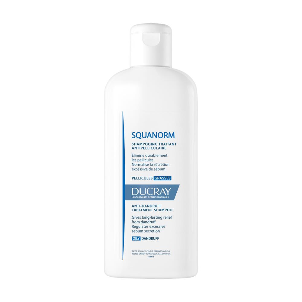 Ducray - Squanorm Shampooing Traitant Antipelliculaire Pellicules Grasses | 200ml