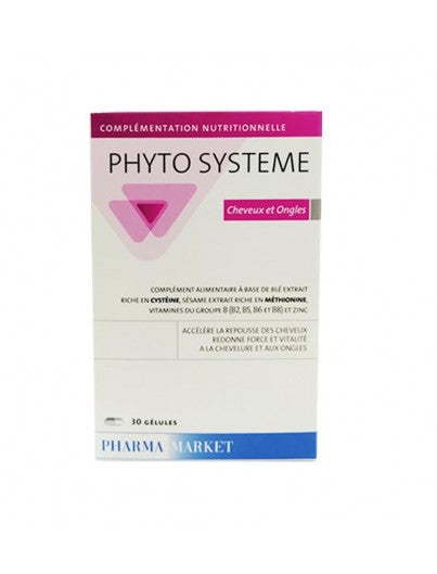 PHYTO SYSTEME CHEVEUX ET ONGLES 30GELULES