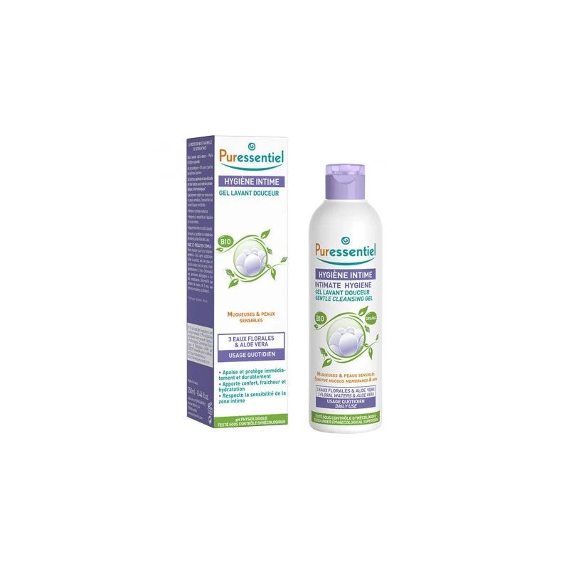 BDM PURESSENTIEL GEL LAVANT INTIME DOUCEUR BIO 250ML