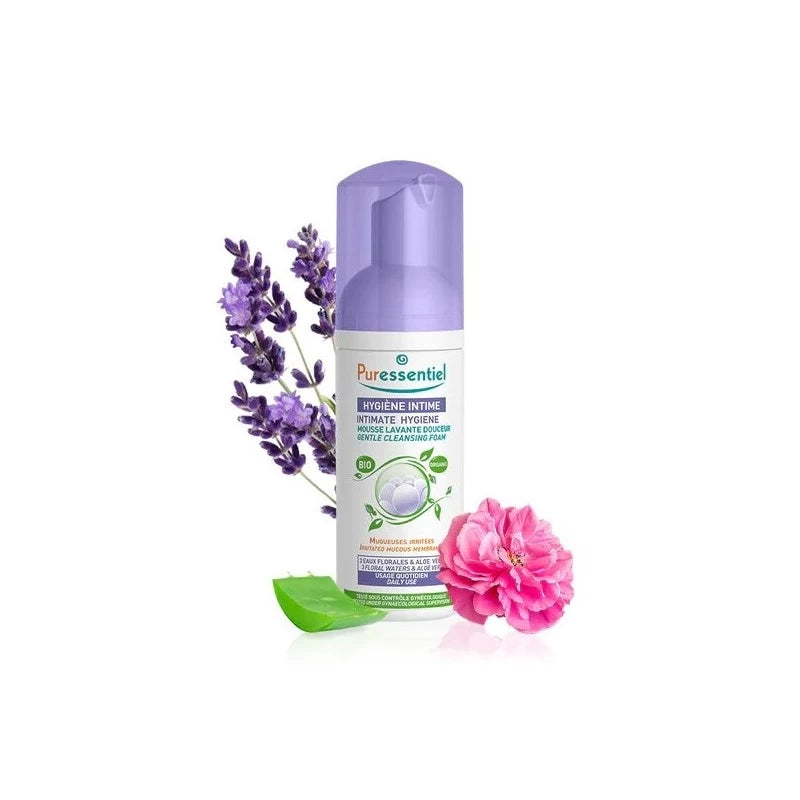 BDM PURESSENTIEL MOUSSE HYGIENE INTIME LAVANTE DOUCEUR BIO 150ML