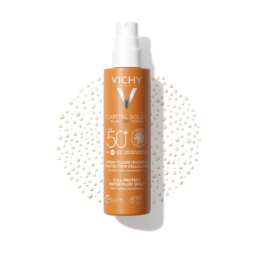 VICHY CAPITAL SOLEIL SPF50+ SPRAY FLUIDE INVISIBLE PROTECTION CELLULAIRE 200ML