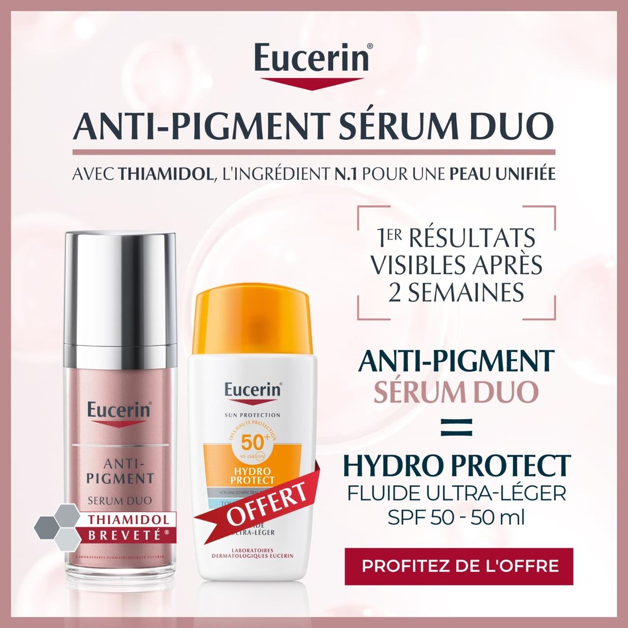 EUCERIN SERUM DUO + HYDROPROTECT