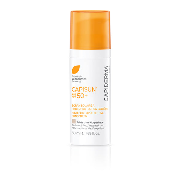 Capiderma - Capisun Crème solaire teintée claire SPF50+ - 50 ml