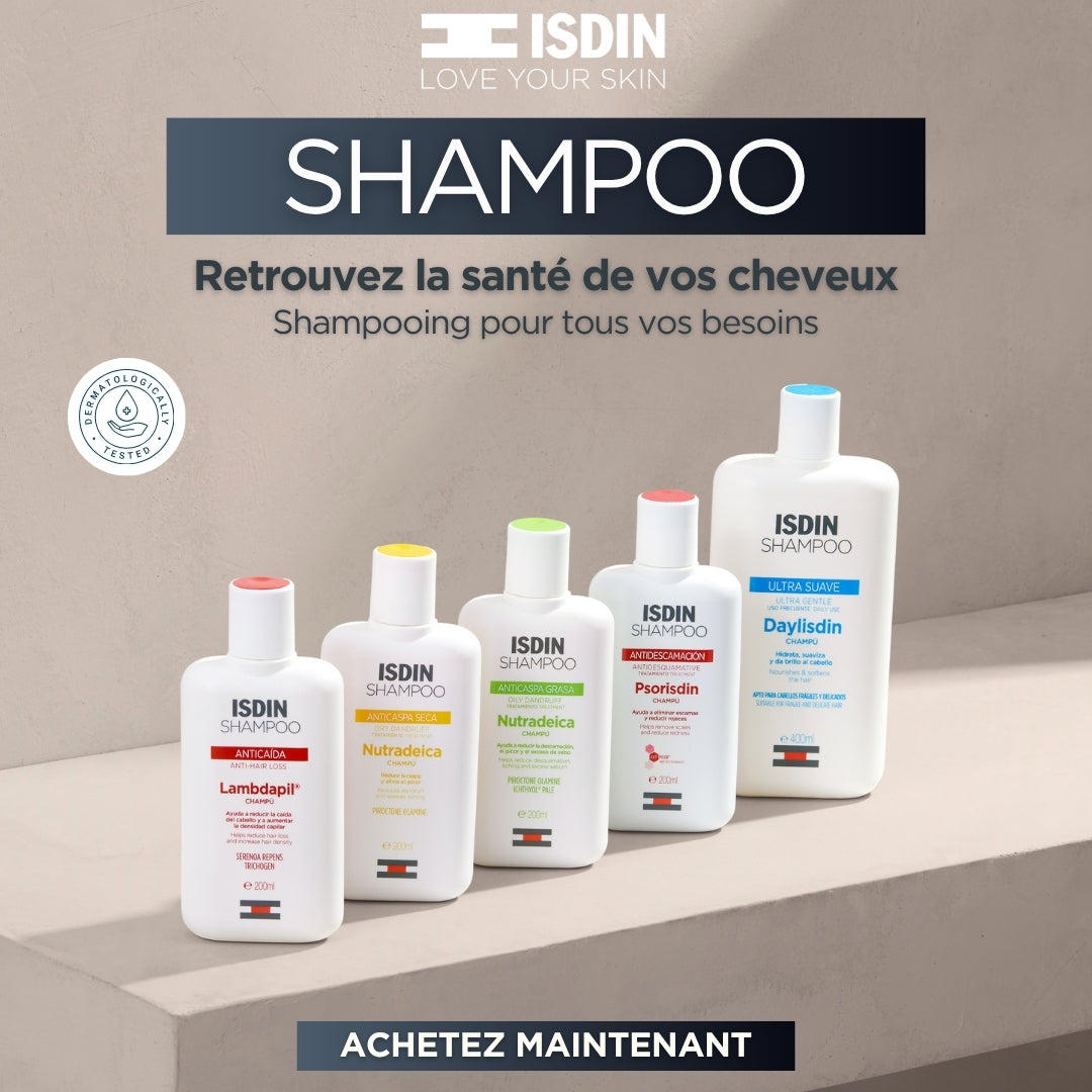 ISDIN SHAMPOO  - Lambdapil Anti-Hair Loss + Isdin shampoo Daylisdin 100 ml