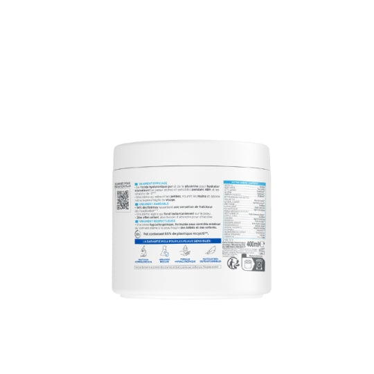 MIXA La Crème Fraîche et Fondante pour Peaux Déshydratées Visage - Corps - Mains 400 ML