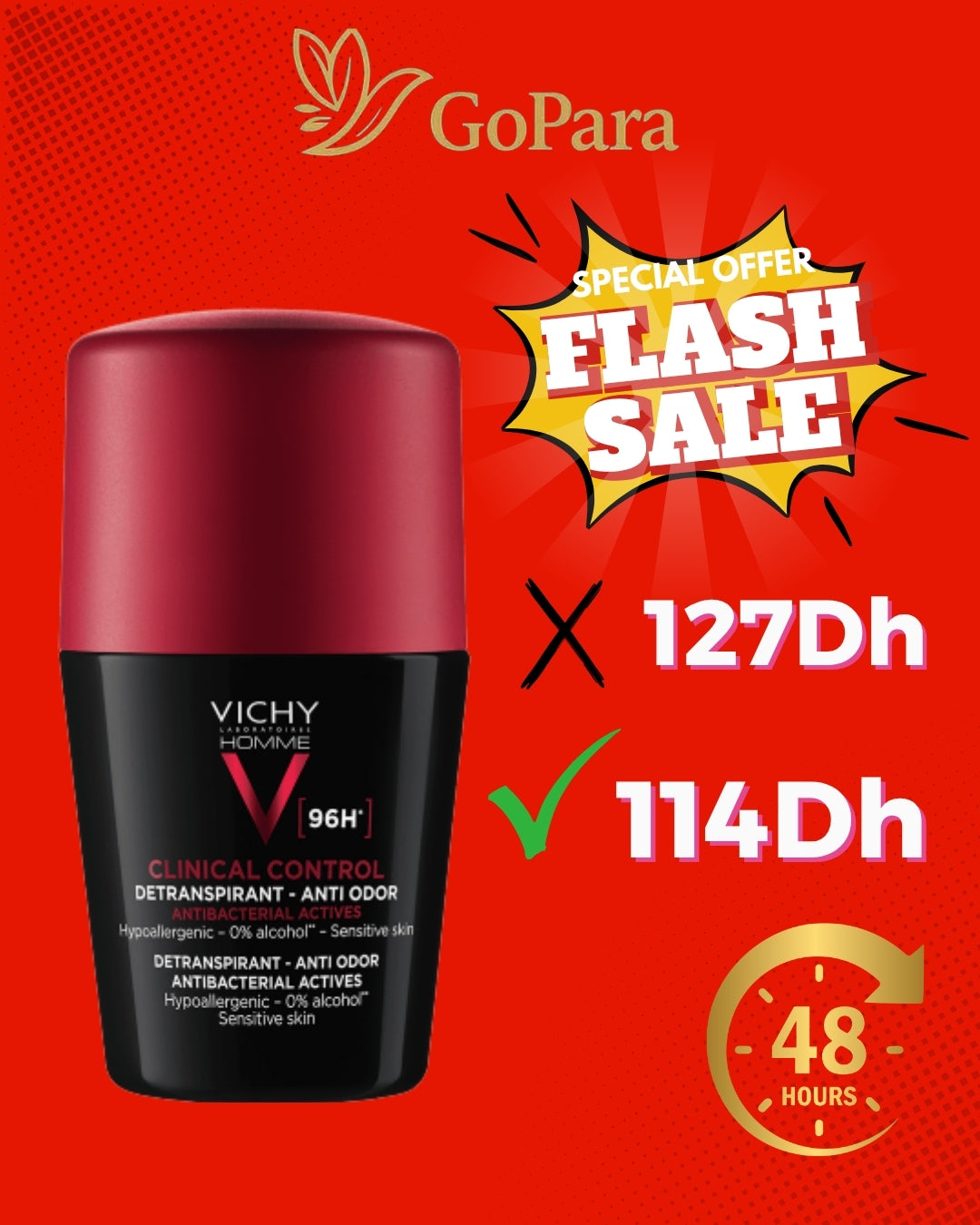 VICHY DEO CLINICAL HOMME