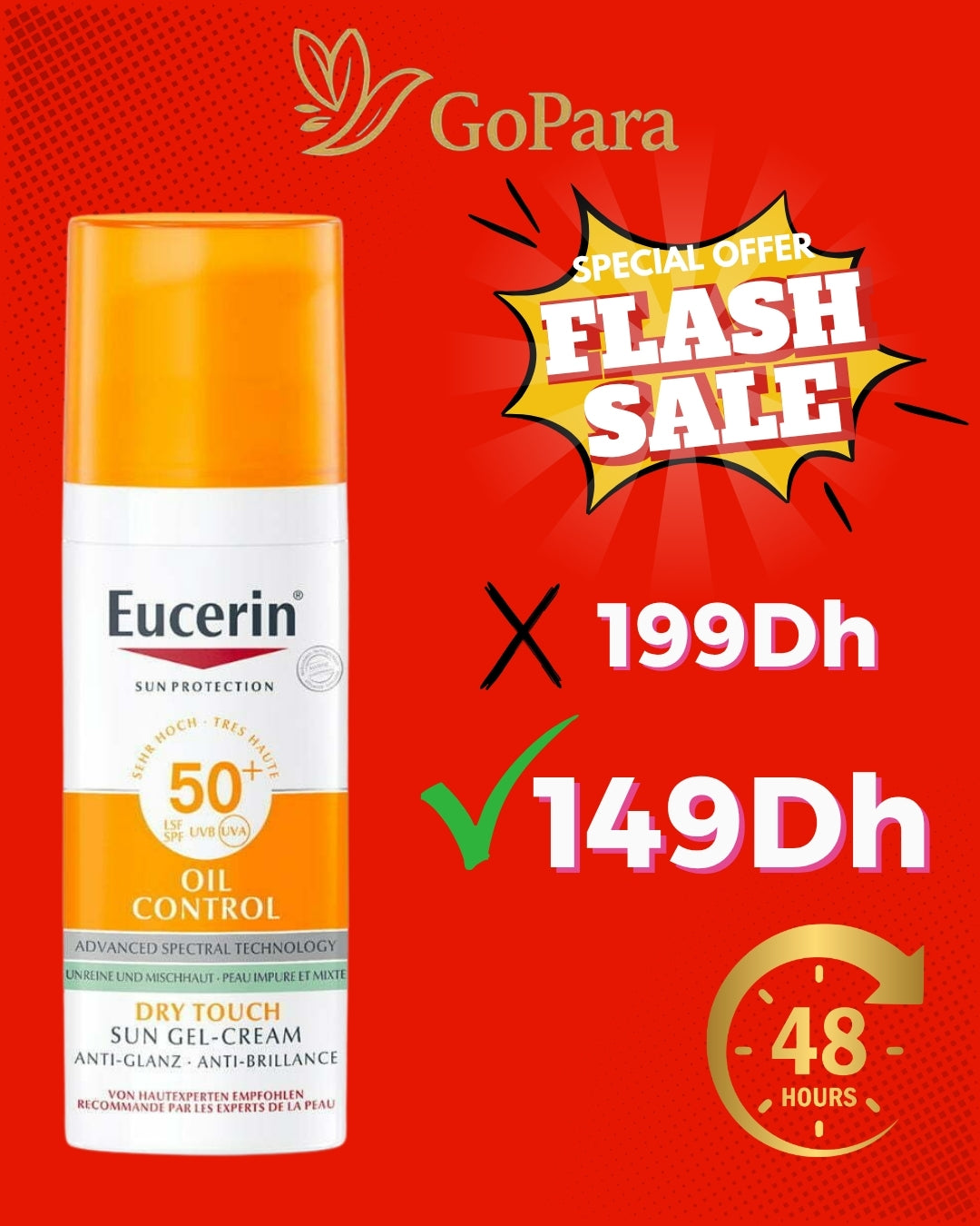 EUCERIN OIL CONTROL TOUCHER SEC