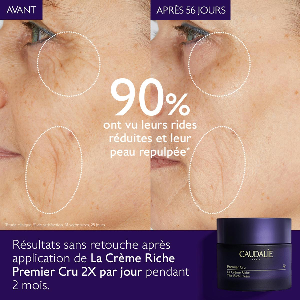 CAUDALIE La Crème Anti-Âge Global Premier Cru Riche 50ml