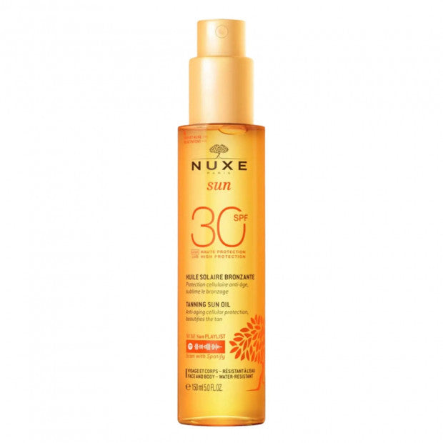 NUXE SUN HUILE BRONZANTE SPF30+ 150ML