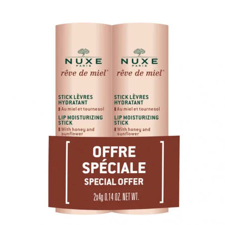 NUXE RDM DUO STICK LEVRE 2*4G