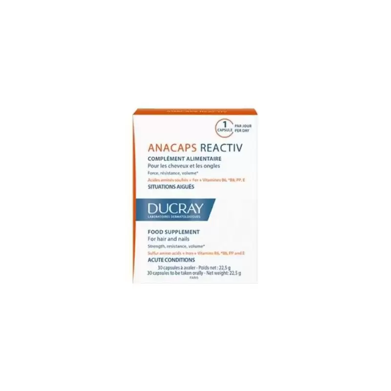 DUCRAY ANACAPS REACTIV 30 CP